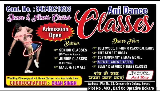 Ani Dance Classes in Bokaro