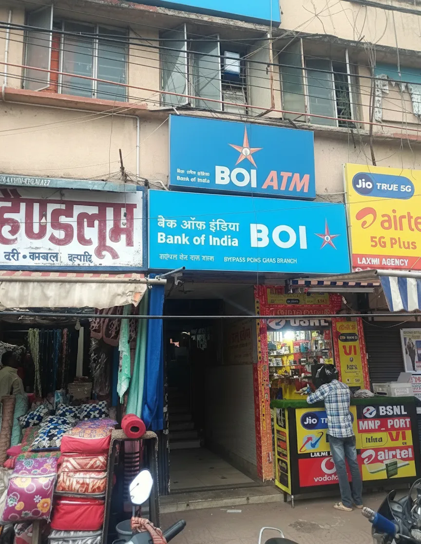 Bank of India Bye Pass Road Chas Branch, Bokaro