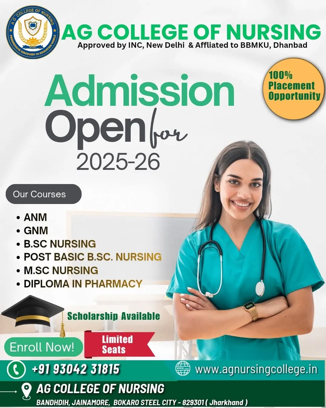 A G COLLAGE OF NURSING