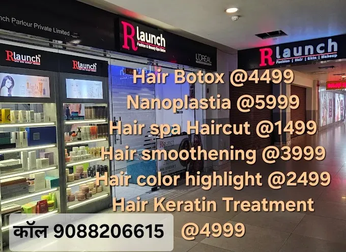 R Launch Salon | Best Hair & Makeup Salon in Dhanbad