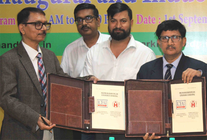 ICFAI University Signs An MOU